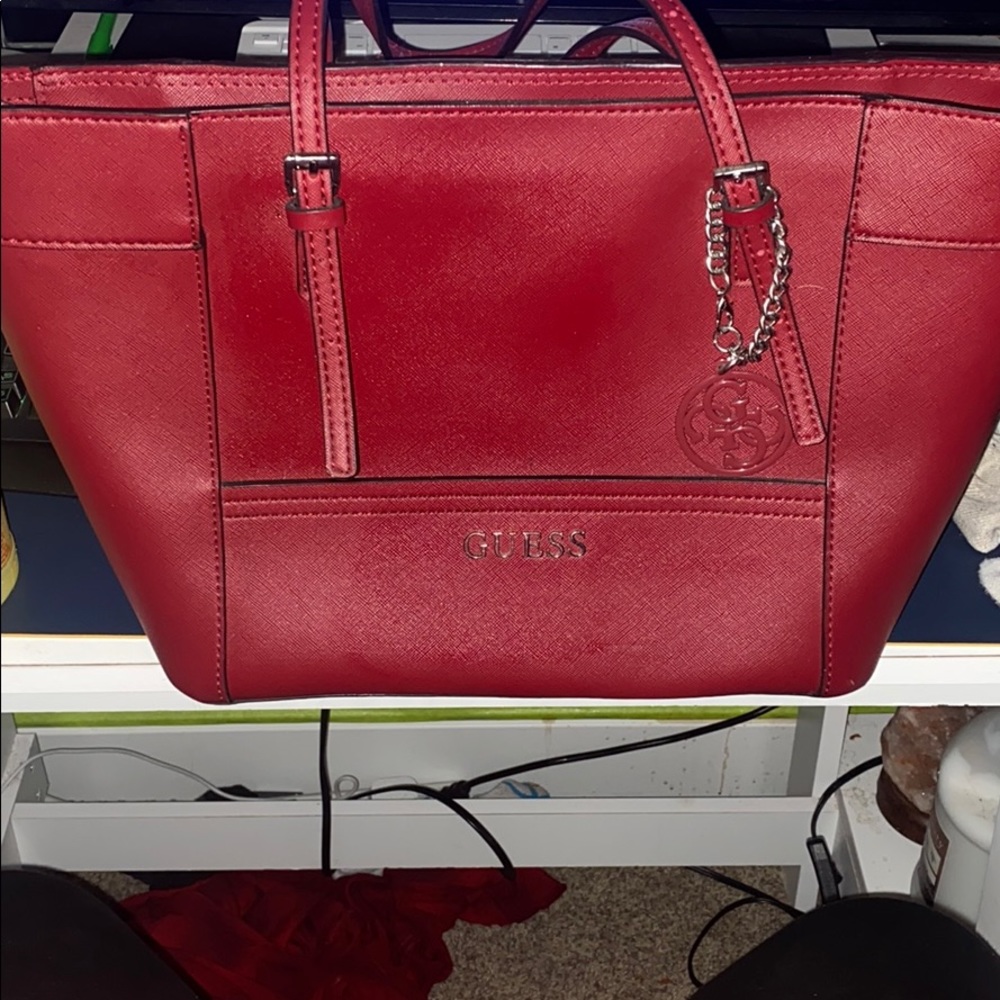 Red Guess Bag